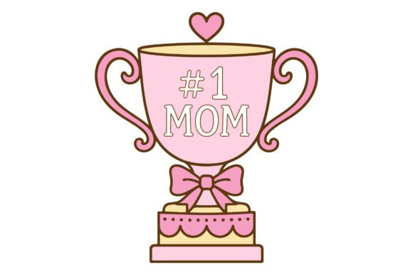 Best Mom Award SVG: Graphics for Crafts
