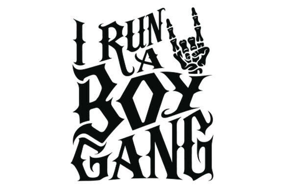 Boy Gang SVG: Bold Graphics for Crafts