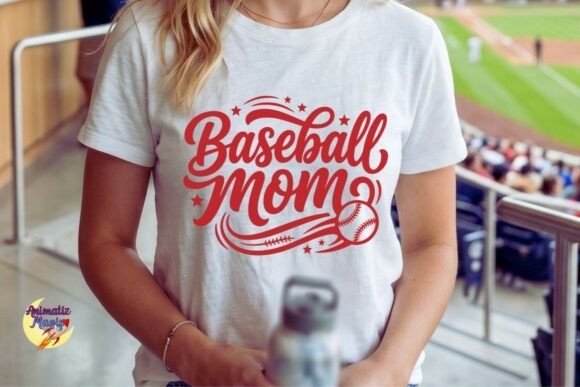 Elegant Sports Mom Graphics for Crafts & SVG