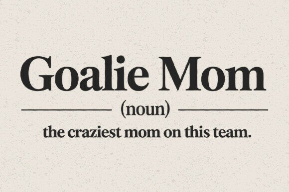 Goalie Mom SVG: Graphics for Crafts & Branding