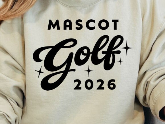 Golf Mom Team SVG: 70s Sports Graphics for Crafts