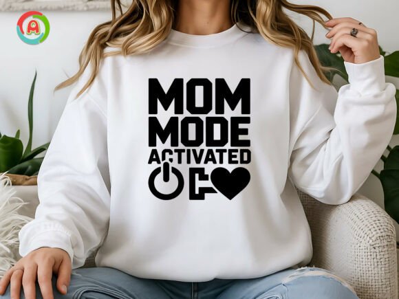 Mom Mode Activated Svg: Graphics for Crafts
