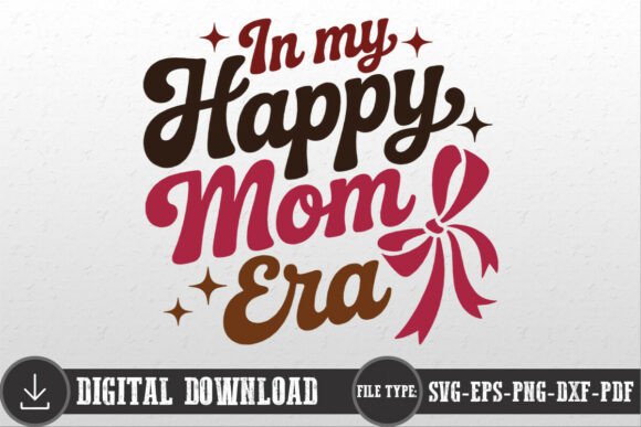 Retro Mom Era Graphics for Crafts